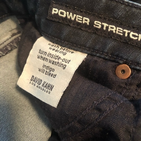 David Kahn Mickayla Low Rise Skinny Power Stretch Jeans Size 26 - Picture 7 of 8